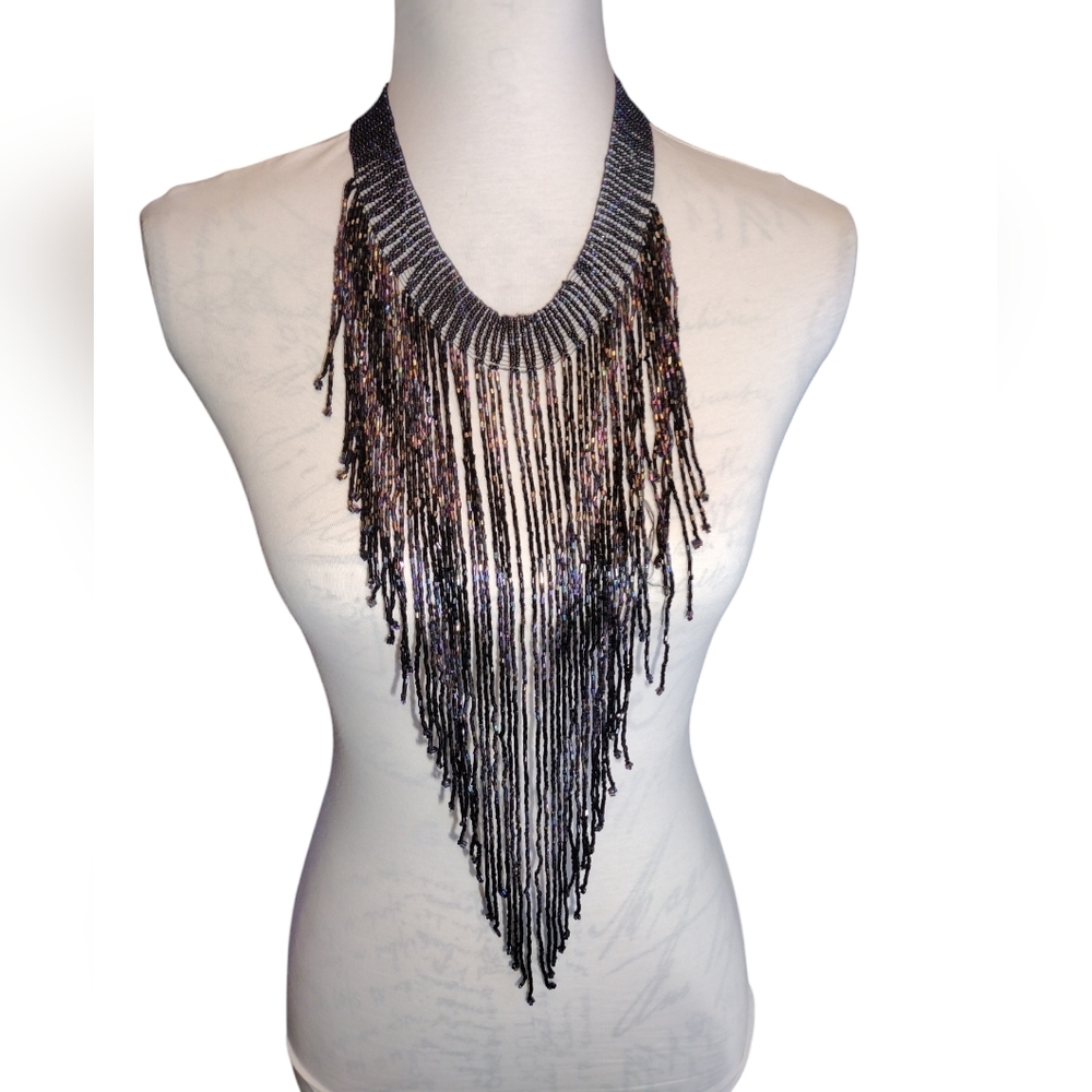 Vintage Beaded Collar *Needs work
